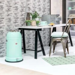 Prullenbak - Wesco Kickmaster Classic Line Soft Pedaalemmer - 33 Liter - Cool Grey -Thuis Opslag Winkel 1200x1200 970