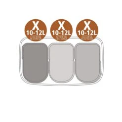 Brabantia Bo Prullenbak - 3 X 11 L - Matt Black -Thuis Opslag Winkel 1200x1200 985