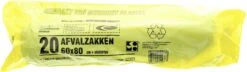 KOMO Afvalzakken - 60 L - 20 Stuks -Thuis Opslag Winkel 1200x352