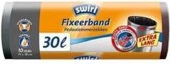 Swirl Vuilniszakken | Met Fixeerband | Extra Lang | 30 Liter
