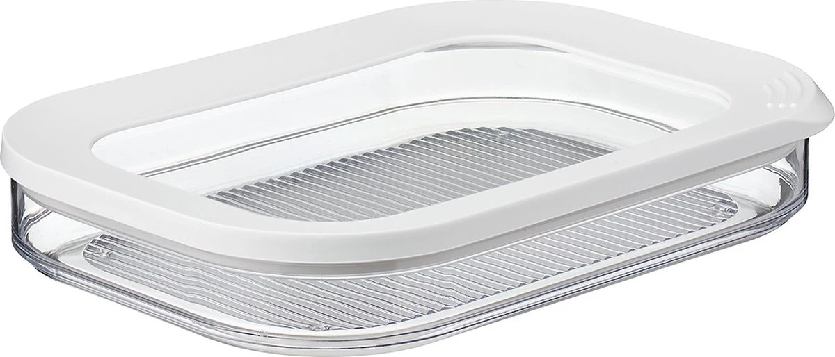 Mepal – Vleeswarendoos Modula 1-laags – Wit – Bewaardoos Met Deksel – Zicht Op Inhoud - Stapelbaar – Koelkastdoos 10 Mepal – Vleeswarendoos Modula 1-laags – Wit – Bewaardoos Met Deksel – Zicht Op Inhoud - Stapelbaar – Koelkastdoos - Afbeelding 10