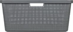 Curver Jute Wasmand - 46L - Donkergrijs -Thuis Opslag Winkel 1200x526 2
