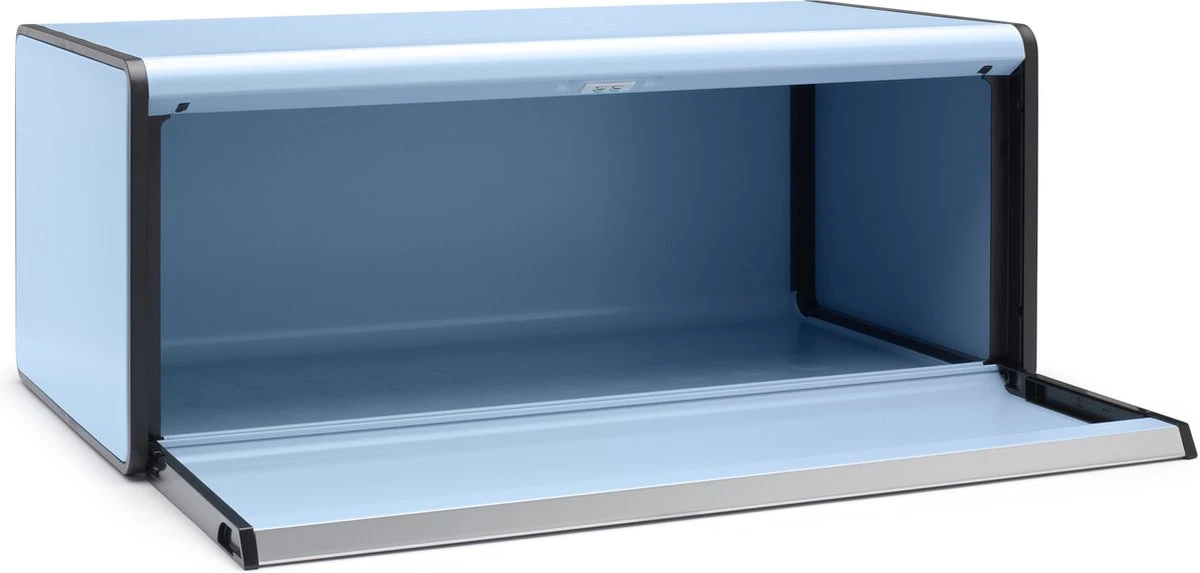 Brabantia Broodtrommel - Met Klepdeksel - Dreamy Blue 3 Brabantia Broodtrommel - Met Klepdeksel - Dreamy Blue - Afbeelding 3