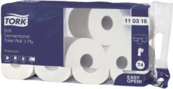 Tork Traditioneel Toiletpapier 3-laags Wit 250 Vel T4 Premium 9 Tork Traditioneel Toiletpapier 3-laags Wit 250 Vel T4 Premium -Thuis Opslag Winkel 1200x617
