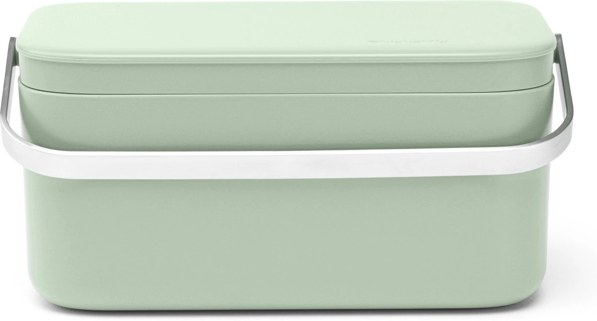 Brabantia SinkSide Afvalbakje Aanrecht - 1,8 Liter - Jade Green 1 Brabantia SinkSide Afvalbakje Aanrecht - 1,8 Liter - Jade Green