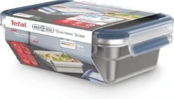 Tefal MasterSeal RVS - Vershouddoos - Rechthoek - 0,8L -Thuis Opslag Winkel 1200x687 5