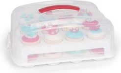Patisse Cupcake Bewaardoos 39 X 13 Cm Transparant 8 Patisse Cupcake Bewaardoos 39 X 13 Cm Transparant -Thuis Opslag Winkel 1200x729 2