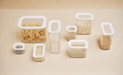 Mepal – Bewaardoos Modula 1000 Ml – Wit –– Voorraaddoos - Bewaardoos Met Deksel – Luchtdicht – Transparant - Stapelbaar -Thuis Opslag Winkel 1200x732