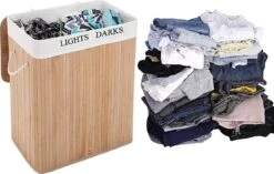 Songmics Bamboe Wasmand, 32 X 52 X 62,5 Cm 100L -Thuis Opslag Winkel 1200x762 1