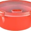 Curver Smart Microwave Eco Steamer Rond 1.6L + Stoomtray - Rood