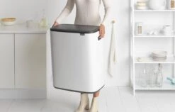 Brabantia Bo Touch Bin Prullenbak - 2 X 30 L - White -Thuis Opslag Winkel 1200x766 1