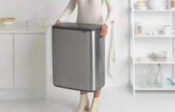Brabantia Bo Touch Bin Prullenbak - 2 X 30 L - Matt Steel Fingerprint Proof -Thuis Opslag Winkel 1200x766 17