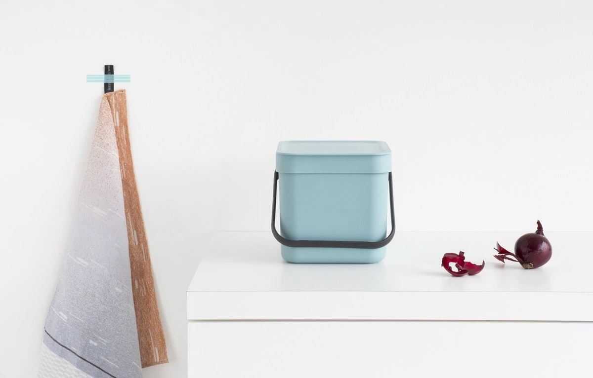 Brabantia Sort & Go Prullenbak - 6 L - Mint 9 Brabantia Sort & Go Prullenbak - 6 L - Mint - Afbeelding 9