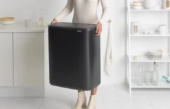 Brabantia Bo Touch Bin Prullenbak - 2 X 30 L - Matt Black -Thuis Opslag Winkel 1200x766 7