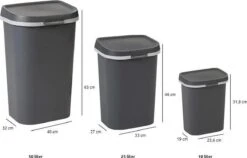 Curver Mistral Flat Prullenbak - 50L - Antraciet -Thuis Opslag Winkel 1200x770 1