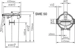 Kunststof Afvalemmer 50 Liter Grijs Met Beugel -Thuis Opslag Winkel 1200x779 1