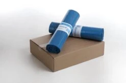 Vuilniszak/afvalzak Blauw - LDPE - 120 Liter - 100 Stuks