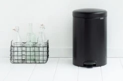 Brabantia NewIcon Prullenbak - 20 L - Matt Black -Thuis Opslag Winkel 1200x792 3