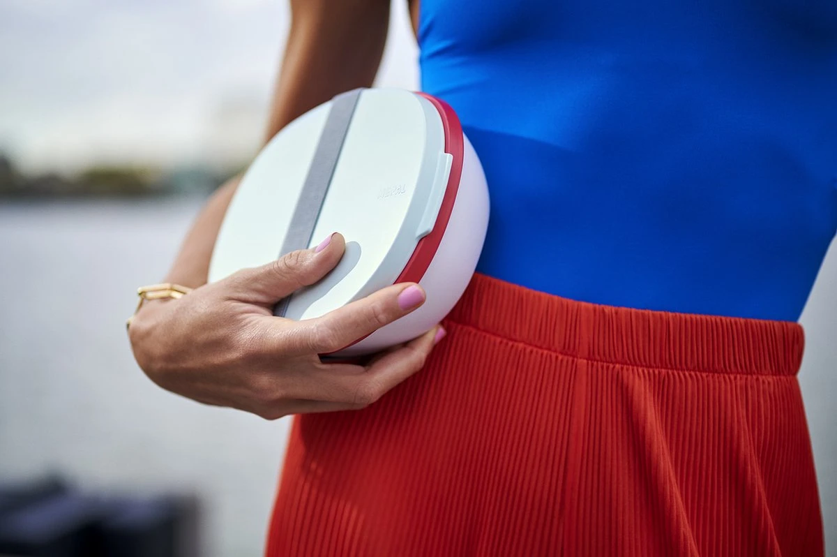 Mepal – Lunchbox Ellipse Duo – Lunchbox Voor Volwassenen En Saladebox To Go– Strawberry Vibe – Magnetronbestendig - Limited Edition 3 Mepal – Lunchbox Ellipse Duo – Lunchbox Voor Volwassenen En Saladebox To Go– Strawberry Vibe – Magnetronbestendig - Limited Edition - Afbeelding 3