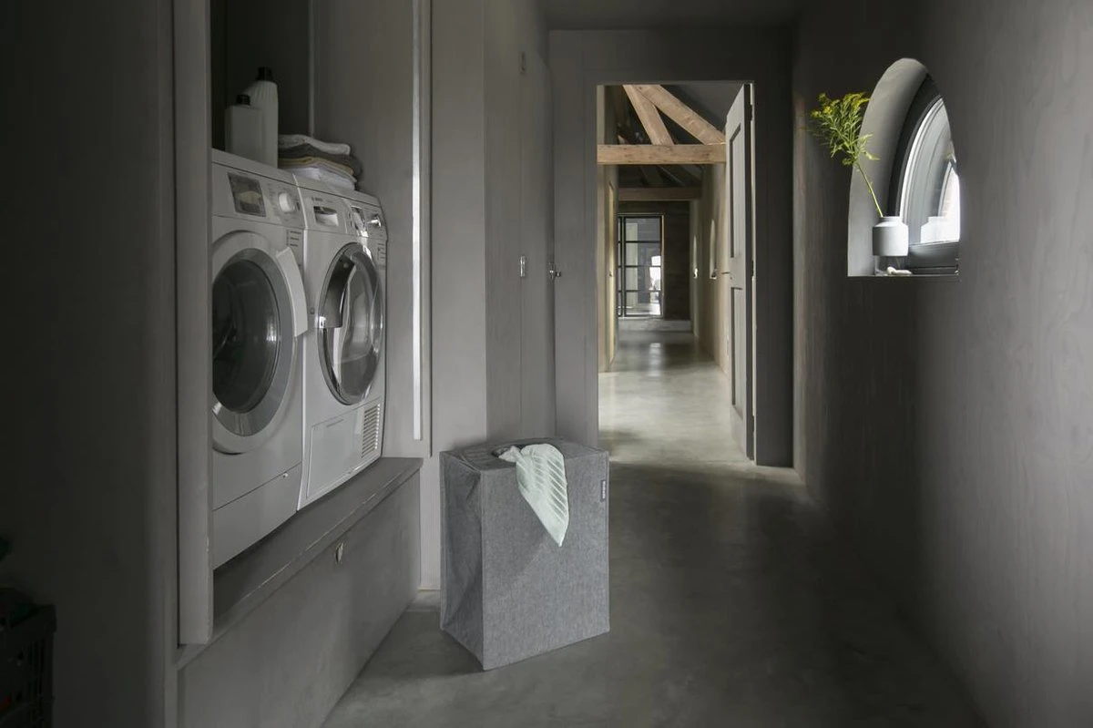 Brabantia Wasmand Met Deksel - 55 L - Pepper Black 10 Brabantia Wasmand Met Deksel - 55 L - Pepper Black - Afbeelding 10