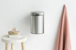 Brabantia NewIcon Wandprullenbak - 3 L - Matt Steel 28 Brabantia NewIcon Wandprullenbak - 3 L - Matt Steel -Thuis Opslag Winkel 1200x799 24