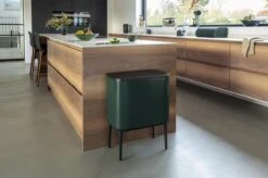 Brabantia Afvalemmer Bo Touch Bin Pine Green, 11 + 23 L -Thuis Opslag Winkel 1200x799 42