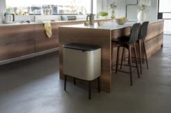 Brabantia Afvalemmer Bo Touch Bin Champagnekleur, 11 + 23 L -Thuis Opslag Winkel 1200x799 43