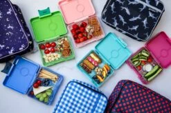 Yumbox Snack - Lekvrije Bento Box Lunchbox - 3 Vakken - Coco Roze / Rainbow Tray -Thuis Opslag Winkel 1200x799 6