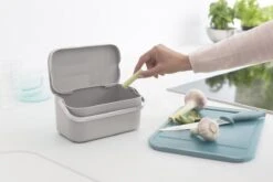 Brabantia SinkSide Afvalbakje Aanrecht - 1,8 Liter - Mid Grey -Thuis Opslag Winkel 1200x800 118