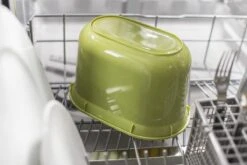 Prullenbak - Compost Caddy-GFT Afvalbakje - Losse Binnenemmer - Wit/Groen -Thuis Opslag Winkel 1200x800 125