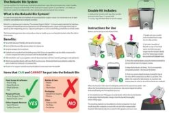 Bokashi Compost Container (Duo Set) - Keukencompostbak Aanrechtmodel | 2x 16 L | Starter Set Voor Keukenafval En Compostering 9 Bokashi Compost Container (Duo Set) - Keukencompostbak Aanrechtmodel | 2x 16 L | Starter Set Voor Keukenafval En Compostering -Thuis Opslag Winkel 1200x800 143