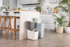 Curver Ready To Collect Prullenbak 30L - Set 2 Stuks - Blauw/Grijs -Thuis Opslag Winkel 1200x800 146