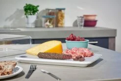 Mepal - Kaasstolp Modula - 2800 Ml - Wit - Inclusief Snijplank - Zicht Op Inhoud - Vershouddoos - Kaasbak -Thuis Opslag Winkel 1200x800 169