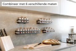 Noswo Kruidenrek Ophangbaar - Kruidenrek Voor Kruidenpotjes - Keukenrek Hangend - 50 Cm - Zwart 19 Noswo Kruidenrek Ophangbaar - Kruidenrek Voor Kruidenpotjes - Keukenrek Hangend - 50 Cm - Zwart -Thuis Opslag Winkel 1200x800 2