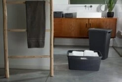 Curver Jute Wasmand - 46L - Donkergrijs -Thuis Opslag Winkel 1200x800 51