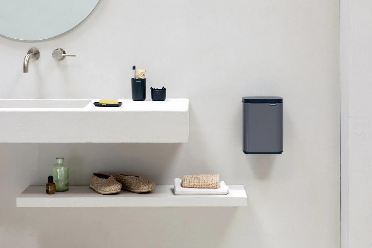 Brabantia Bo Prullenbak - 4 L - Platinum 17 Brabantia Bo Prullenbak - 4 L - Platinum - Afbeelding 17