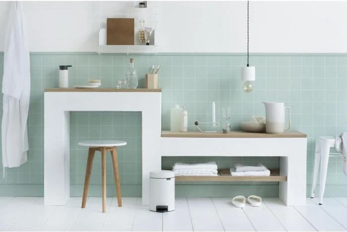 Brabantia NewIcon Prullenbak - 3 L - White 5 Brabantia NewIcon Prullenbak - 3 L - White - Afbeelding 5