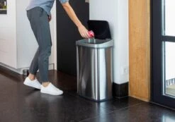 Homra LUX Prullenbak Met Sensor - Automatische Soft Close Deksel - 50 L - Hoogwaardig RVS - 50 Liter Vuilbak - Infrarood Bewegingssensor - Hygiënische Vuilnisbak - Vingerafdruk Bestendig - Sensor Prullenbak 18 Homra LUX Prullenbak Met Sensor - Automatische Soft Close Deksel - 50 L - Hoogwaardig RVS - 50 Liter Vuilbak - Infrarood Bewegingssensor - Hygiënische Vuilnisbak - Vingerafdruk Bestendig - Sensor Prullenbak -Thuis Opslag Winkel 1200x841 2