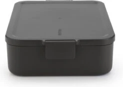 Brabantia Make & Take Bento Lunchbox Incl Bentobox - Large - Kunststof - Dark Grey -Thuis Opslag Winkel 1200x847 2