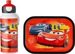 Mepal – Lunchset Campus (pu + Lb) – Pop-up Drinkfles En Broodtrommel Voor Kinderen – Cars – Bento Box – Lekvrij -Thuis Opslag Winkel 1200x864