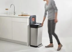 Joseph Joseph Intelligent Waste Prullenbak Titan Slim - RVS - 30 L - Zilver 21 Joseph Joseph Intelligent Waste Prullenbak Titan Slim - RVS - 30 L - Zilver -Thuis Opslag Winkel 1200x872 1