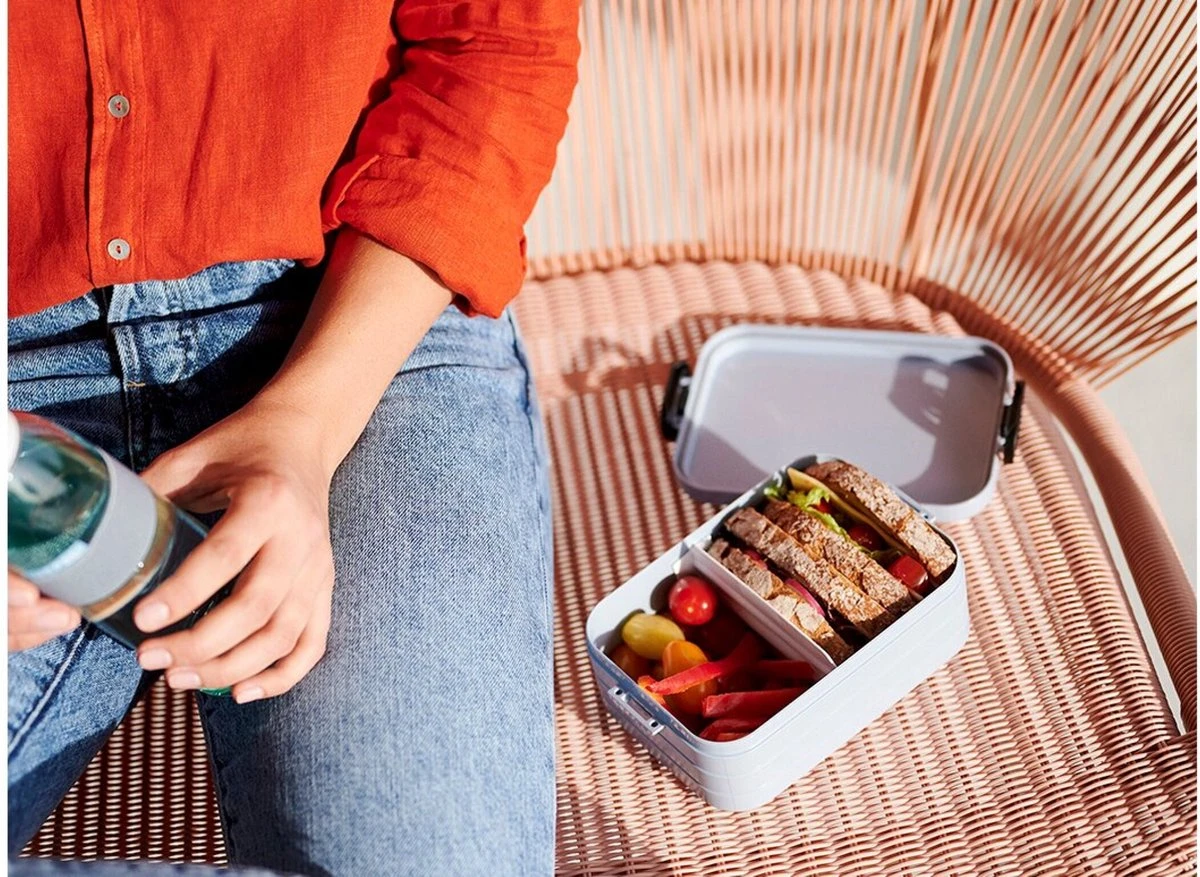 Mepal Lunchbox Take A Break Midi - 900 ML - Zilver 8 Mepal Lunchbox Take A Break Midi - 900 ML - Zilver - Afbeelding 8