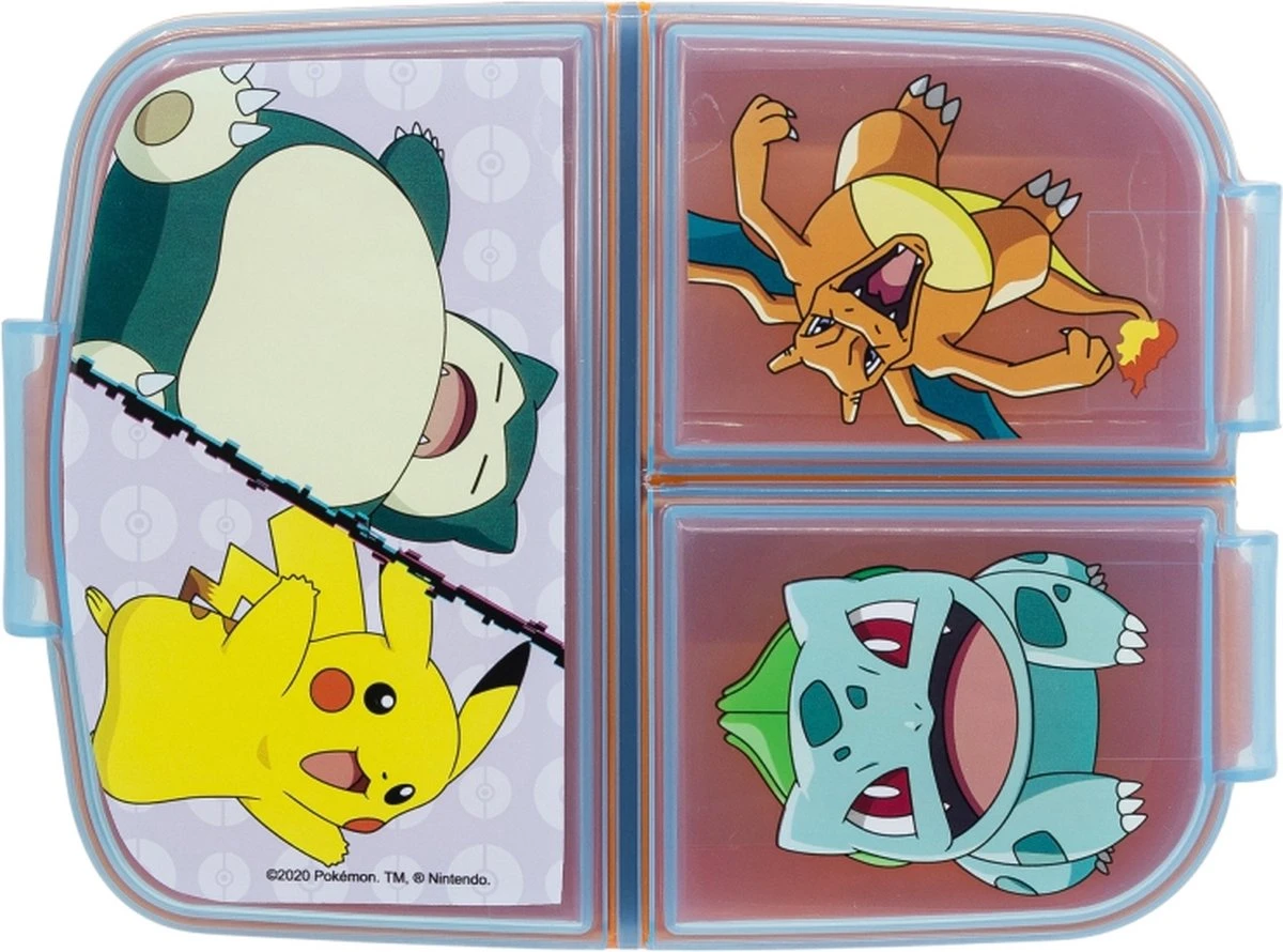 Pokemon Multi Brooddoos / Broodtrommel 3 Pokemon Multi Brooddoos / Broodtrommel - Afbeelding 3