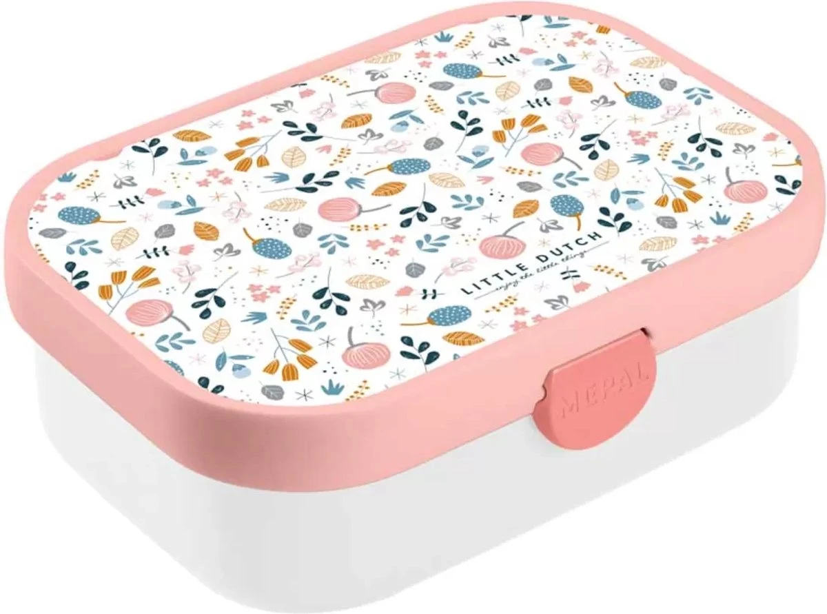 Mepal – Lunchbox Campus – Broodtrommel Voor Kinderen – Spring Flowers – Little Dutch - Bento Box - Geschikt Voor 4 Boterhammen 6 Mepal – Lunchbox Campus – Broodtrommel Voor Kinderen – Spring Flowers – Little Dutch - Bento Box - Geschikt Voor 4 Boterhammen - Afbeelding 6