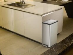 EKO Ecoslim Prullenbak - 2x 20 L - Mat RVS -Thuis Opslag Winkel 1200x898 8