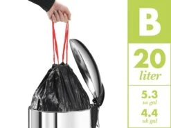 Hailo Öko Trio Plus Prullenbak - 3 X 9L - Zilver -Thuis Opslag Winkel 1200x899 27