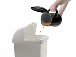 Compost Caddy-GFT Afvalbakje - Losse Binnenemmer - Zwart / Grijs - Met Rol Biologisch Afbreekbare Zakjes 15 Compost Caddy-GFT Afvalbakje - Losse Binnenemmer - Zwart / Grijs - Met Rol Biologisch Afbreekbare Zakjes -Thuis Opslag Winkel 1200x900 104