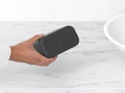 Brabantia MindSet Badkamer Afvalbakje - Dark Grey -Thuis Opslag Winkel 1200x900 111