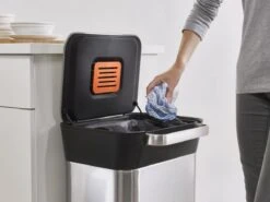 Joseph Joseph Intelligent Waste Prullenbak Titan Slim - RVS - 30 L - Zilver 32 Joseph Joseph Intelligent Waste Prullenbak Titan Slim - RVS - 30 L - Zilver -Thuis Opslag Winkel 1200x900 116