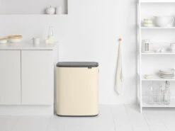 Brabantia Bo Touch Bin Prullenbak - 2 X 30 L - Soft Beige -Thuis Opslag Winkel 1200x900 124